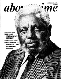 Elmer Gordon as he appeared on the September 1976 cover of About Time magazine. Elmer Gordon as he appeared on the September 1976 cover of About Time magazine.